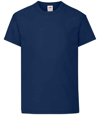 Fruit of the Loom Kids Original T-Shirt - Navy (SS12B)