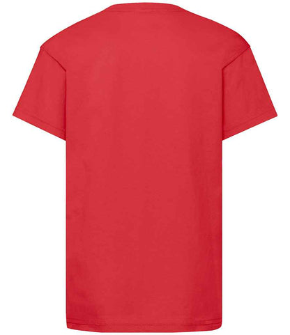 Fruit of the Loom Kids Original T-Shirt - Red (SS12B)