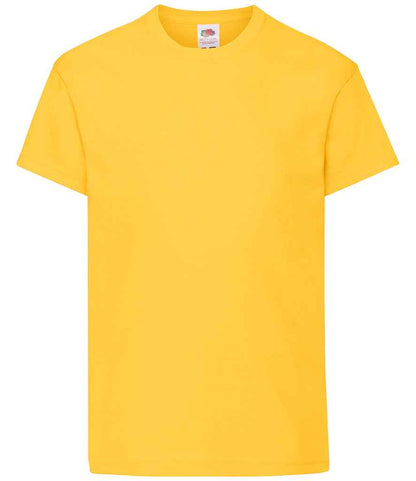 Fruit of the Loom Kids Original T-Shirt - Sunflower (SS12B)