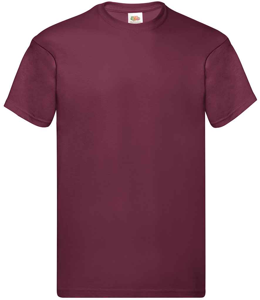Fruit of the Loom Original T-Shirt - Burgundy (SS12)