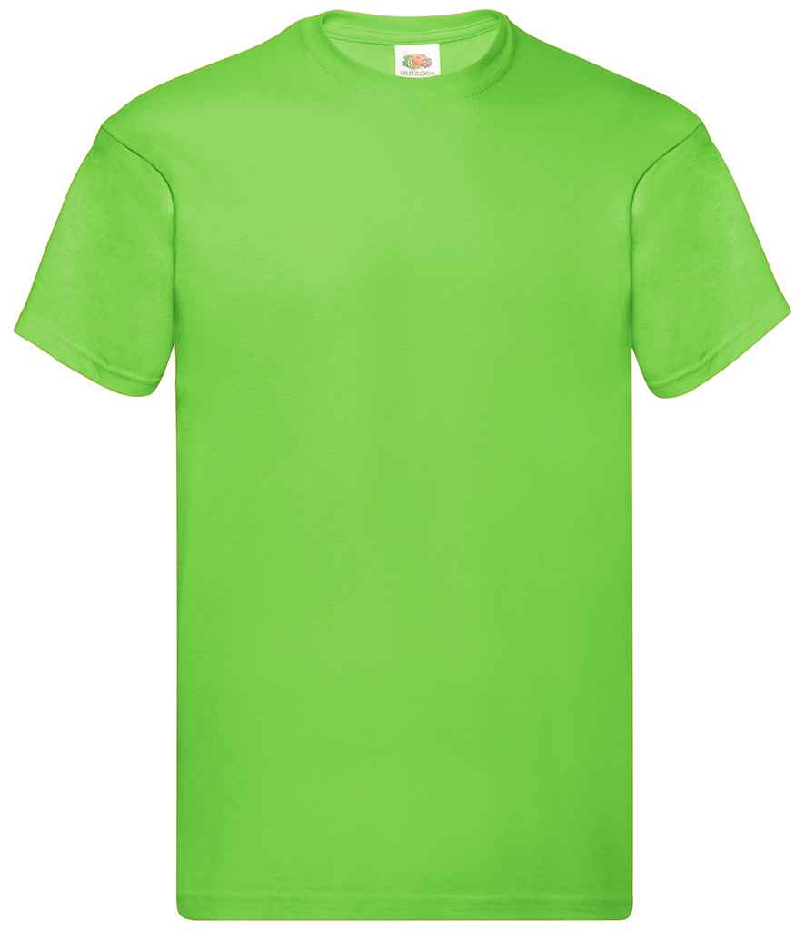 Fruit of the Loom Original T-Shirt - Lime Green (SS12)