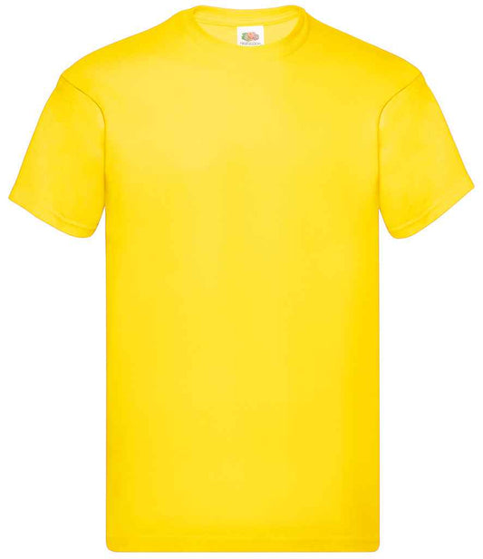 Fruit of the Loom Original T-Shirt - Yellow (SS12)