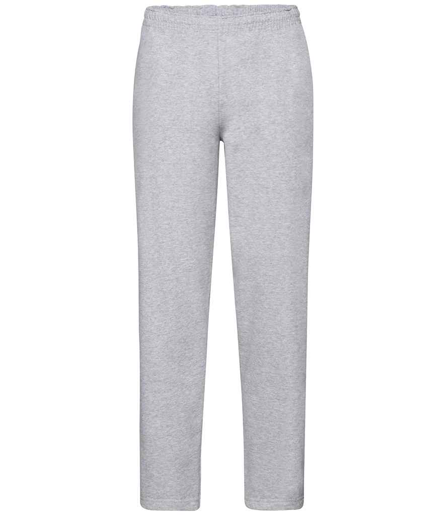 Fruit of the Loom Classic Open Hem Jog Pants - Heather Grey (SS13)