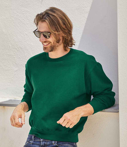 Fruit of the Loom Supercotton™ Sweatshirt - College Green (SS141)