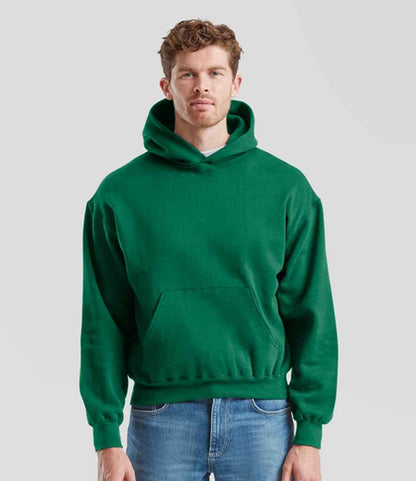Fruit of the Loom Supercotton™ Hooded Sweatshirt - College Green (SS142)