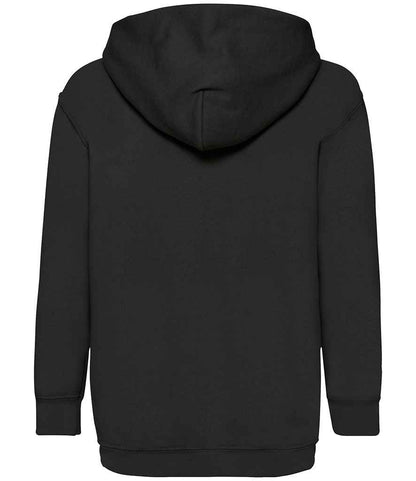 Fruit of the Loom Kids Classic Hooded Sweatshirt - Black (SS14B)