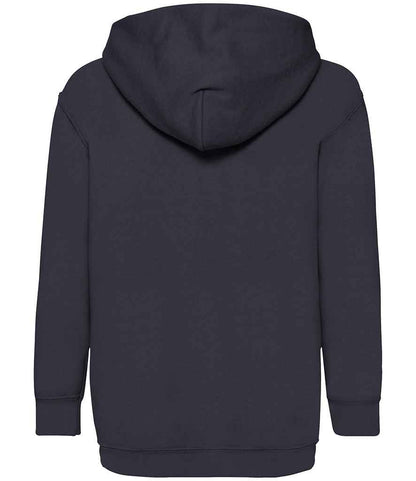 Fruit of the Loom Kids Classic Hooded Sweatshirt - Deep Navy (SS14B)