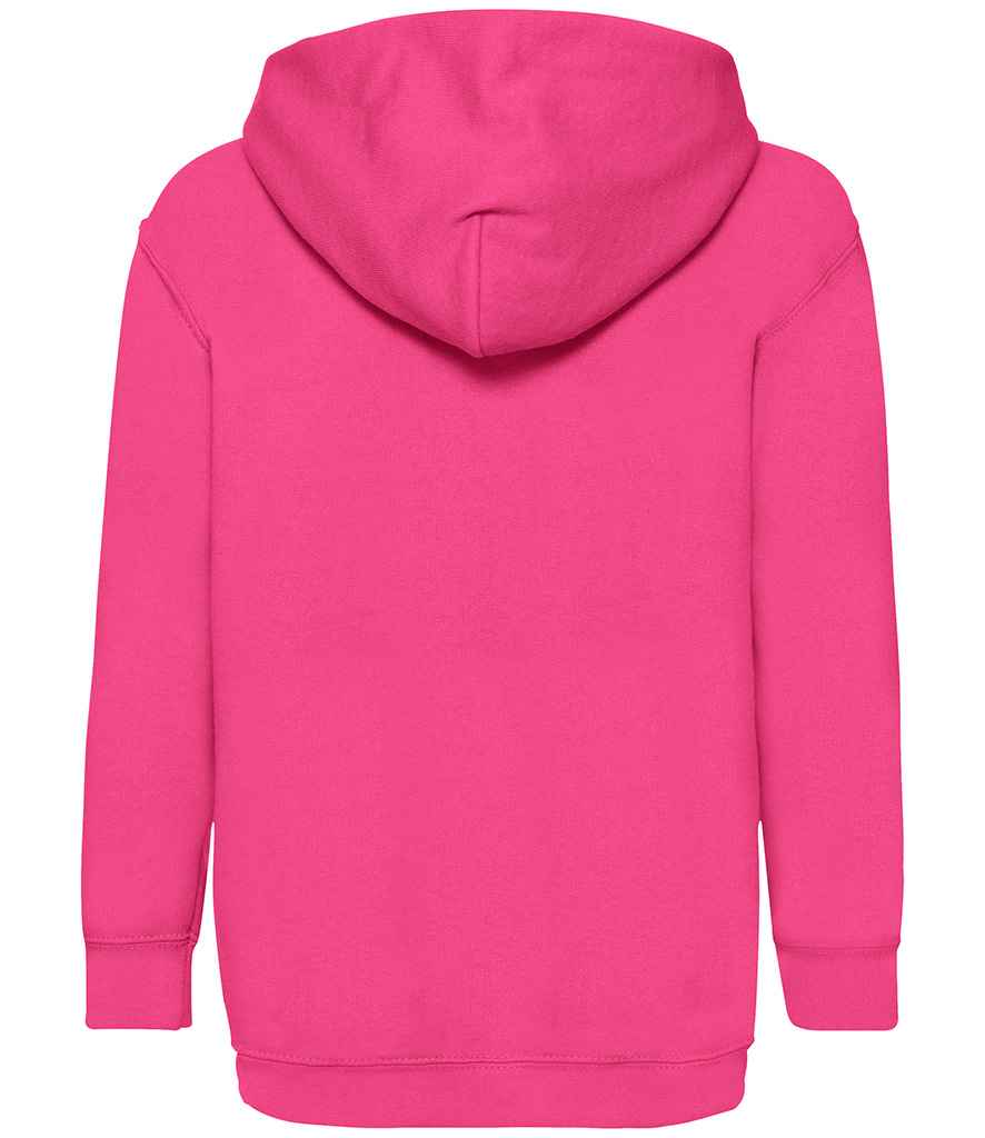 Fruit of the Loom Kids Classic Hooded Sweatshirt - Fuchsia (SS14B)