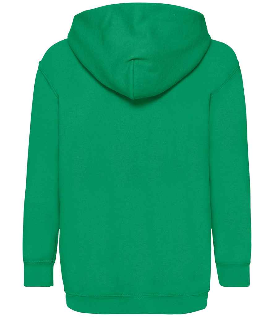 Fruit of the Loom Kids Classic Hooded Sweatshirt - Kelly Green (SS14B)