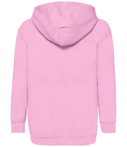 Fruit of the Loom Kids Classic Hooded Sweatshirt - Light Pink (SS14B)