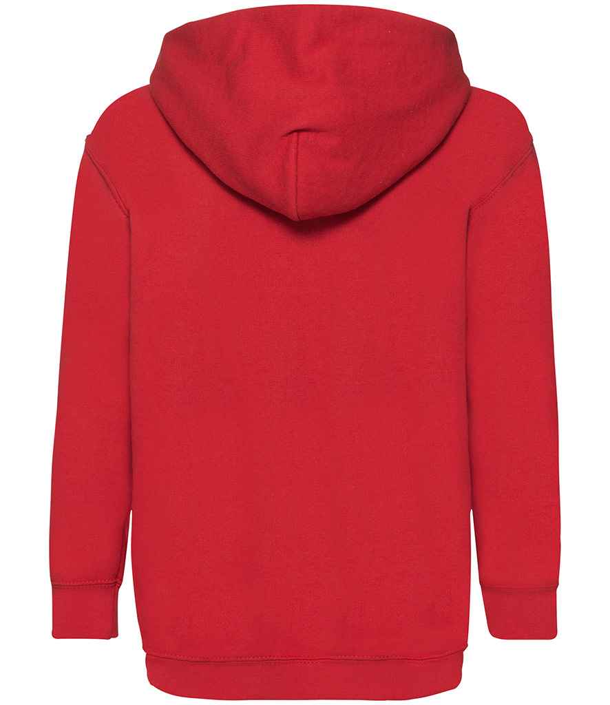 Fruit of the Loom Kids Classic Hooded Sweatshirt - Red (SS14B)