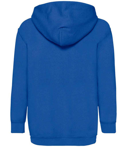 Fruit of the Loom Kids Classic Hooded Sweatshirt - Royal Blue (SS14B)