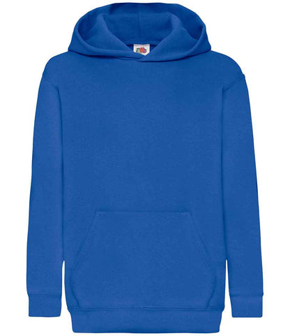 Fruit of the Loom Kids Classic Hooded Sweatshirt - Royal Blue (SS14B)