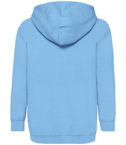 Fruit of the Loom Kids Classic Hooded Sweatshirt - Sky Blue (SS14B)