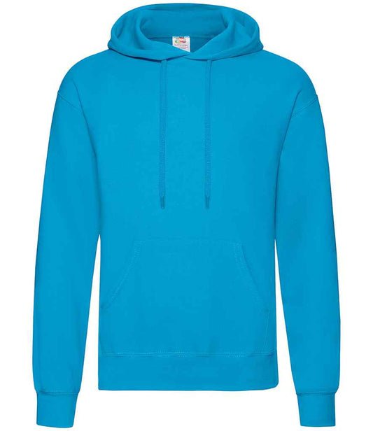 Fruit of the Loom Classic Hooded Sweatshirt - Azure (SS14)