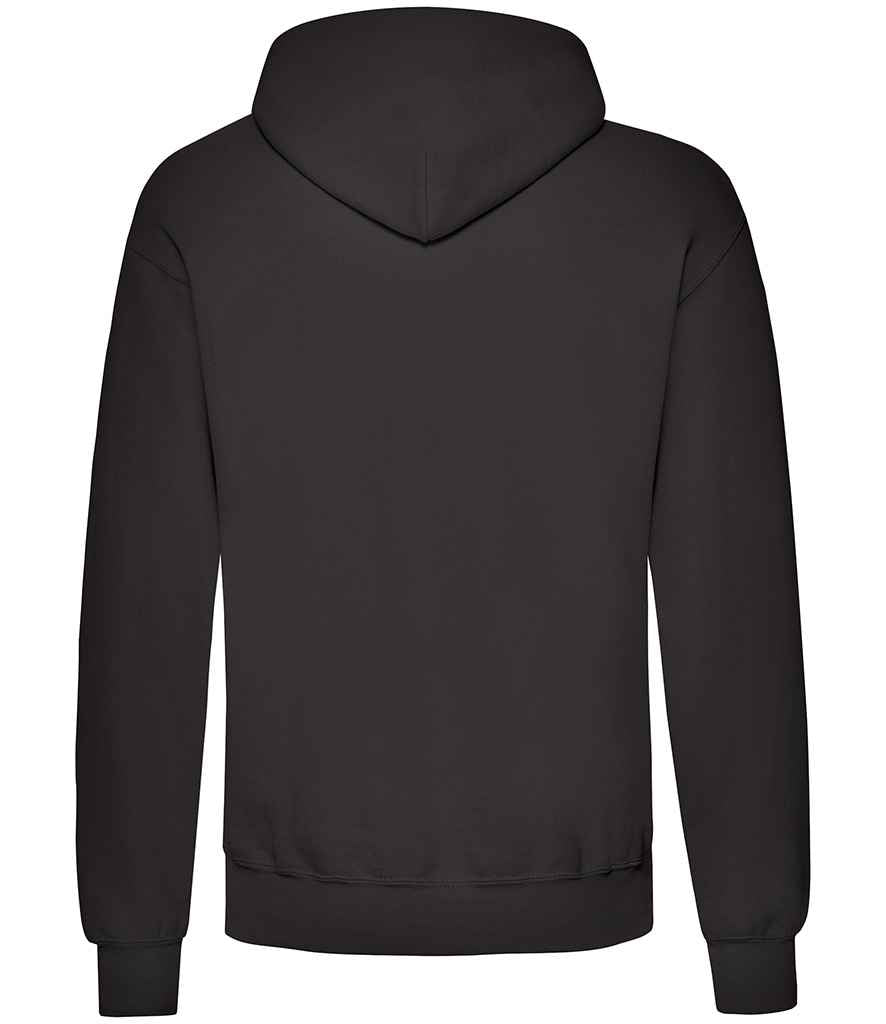 Fruit of the Loom Supercotton™ Hooded Sweatshirt - Black (SS142)