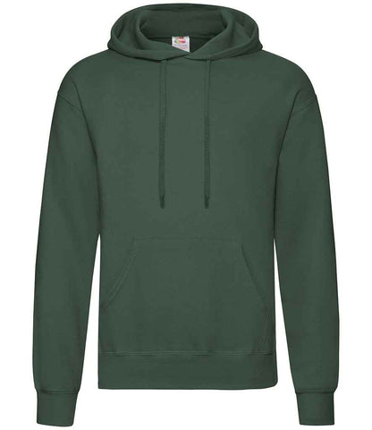 Fruit of the Loom Classic Hooded Sweatshirt - Bottle Green (SS14)