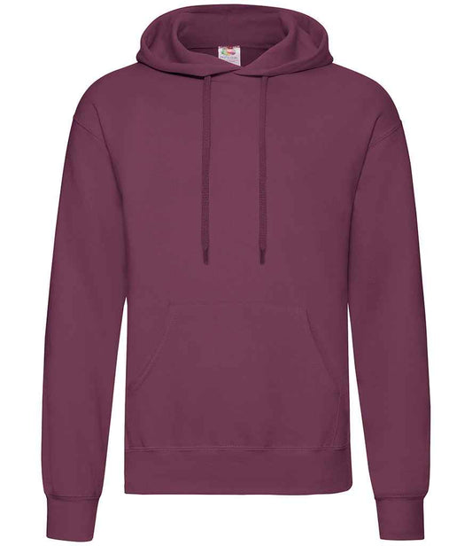 Fruit of the Loom Classic Hooded Sweatshirt - Burgundy (SS14)