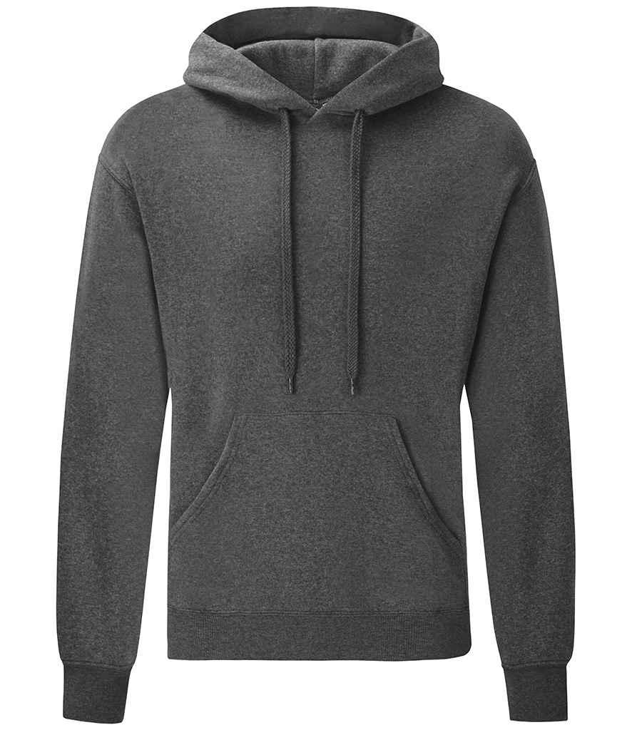 Fruit of the Loom Classic Hooded Sweatshirt - Dark Heather (SS14)