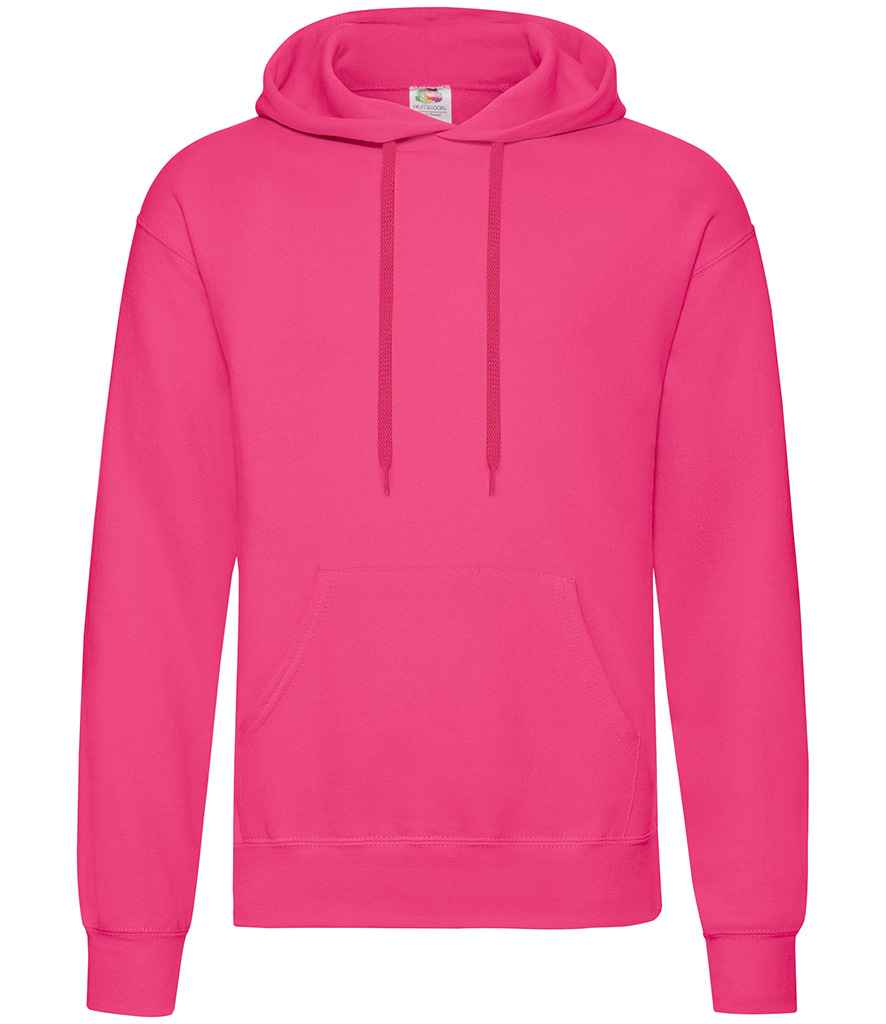 Fruit of the Loom Classic Hooded Sweatshirt - Fuchsia (SS14)