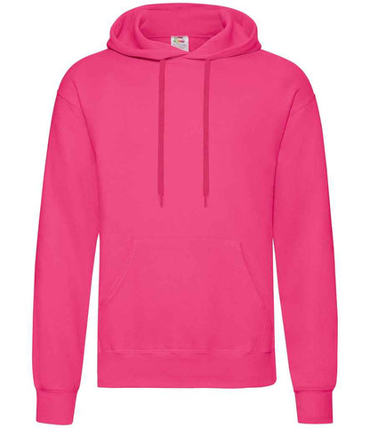 Fruit of the Loom Classic Hooded Sweatshirt - Fuchsia (SS14)
