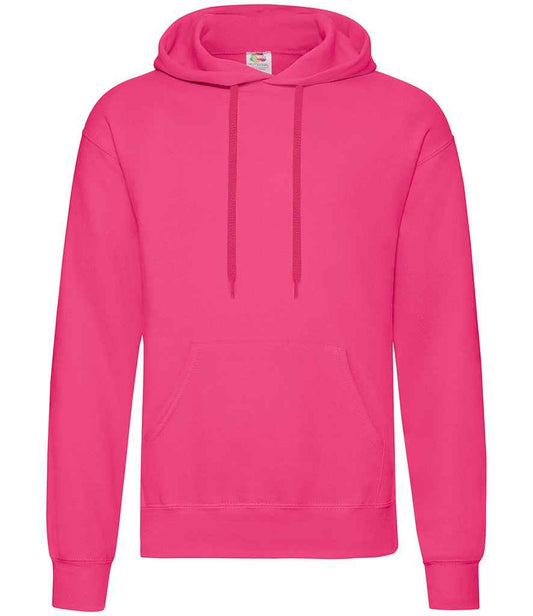 Fruit of the Loom Classic Hooded Sweatshirt - Fuchsia (SS14)