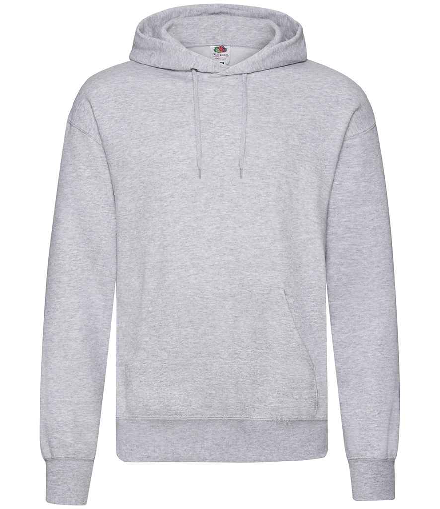 Fruit of the Loom Classic Hooded Sweatshirt - Heather Grey (SS14)