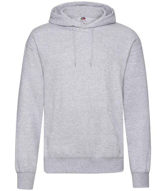 Fruit of the Loom Classic Hooded Sweatshirt - Heather Grey (SS14)