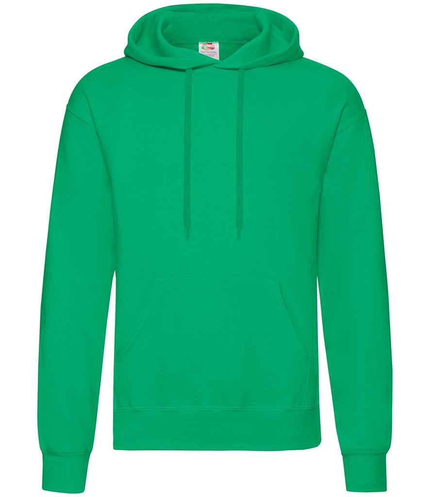 Fruit of the Loom Classic Hooded Sweatshirt - Kelly Green (SS14)