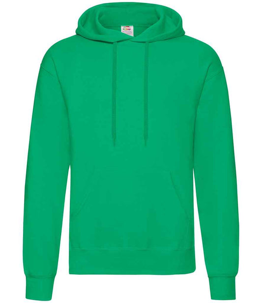 Fruit of the Loom Classic Hooded Sweatshirt - Kelly Green (SS14)