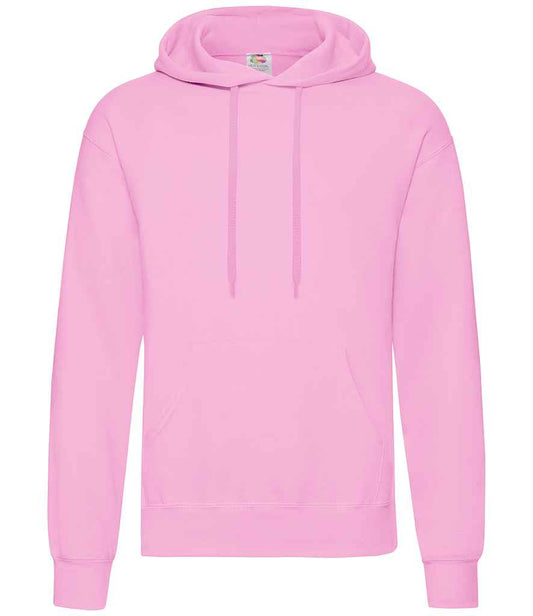 Fruit of the Loom Classic Hooded Sweatshirt - Light Pink (SS14)