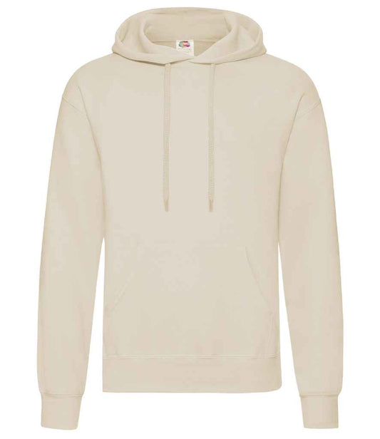 Fruit of the Loom Classic Hooded Sweatshirt - Natural (SS14)