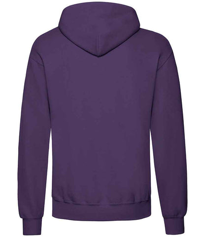 Fruit of the Loom Classic Hooded Sweatshirt - Purple (SS14)