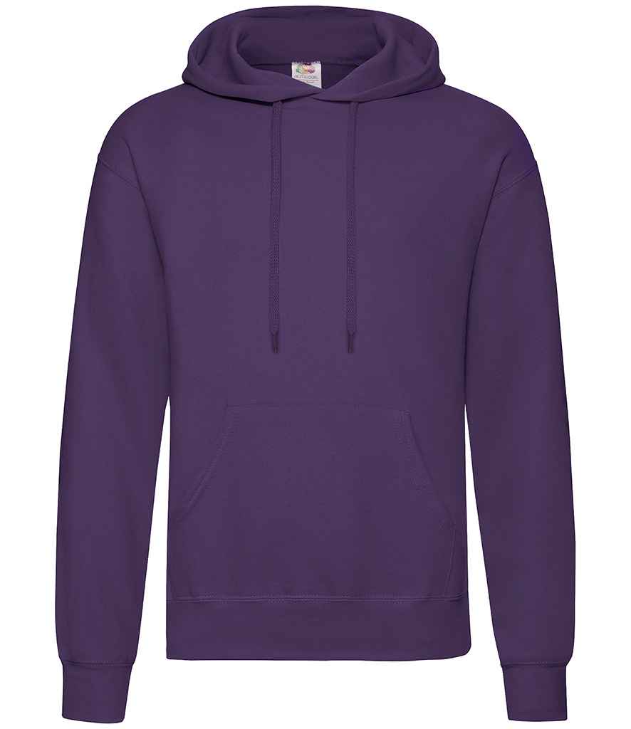 Fruit of the Loom Classic Hooded Sweatshirt - Purple (SS14)