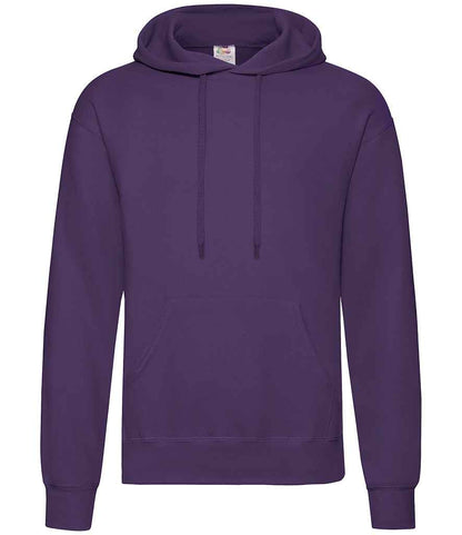 Fruit of the Loom Classic Hooded Sweatshirt - Purple (SS14)