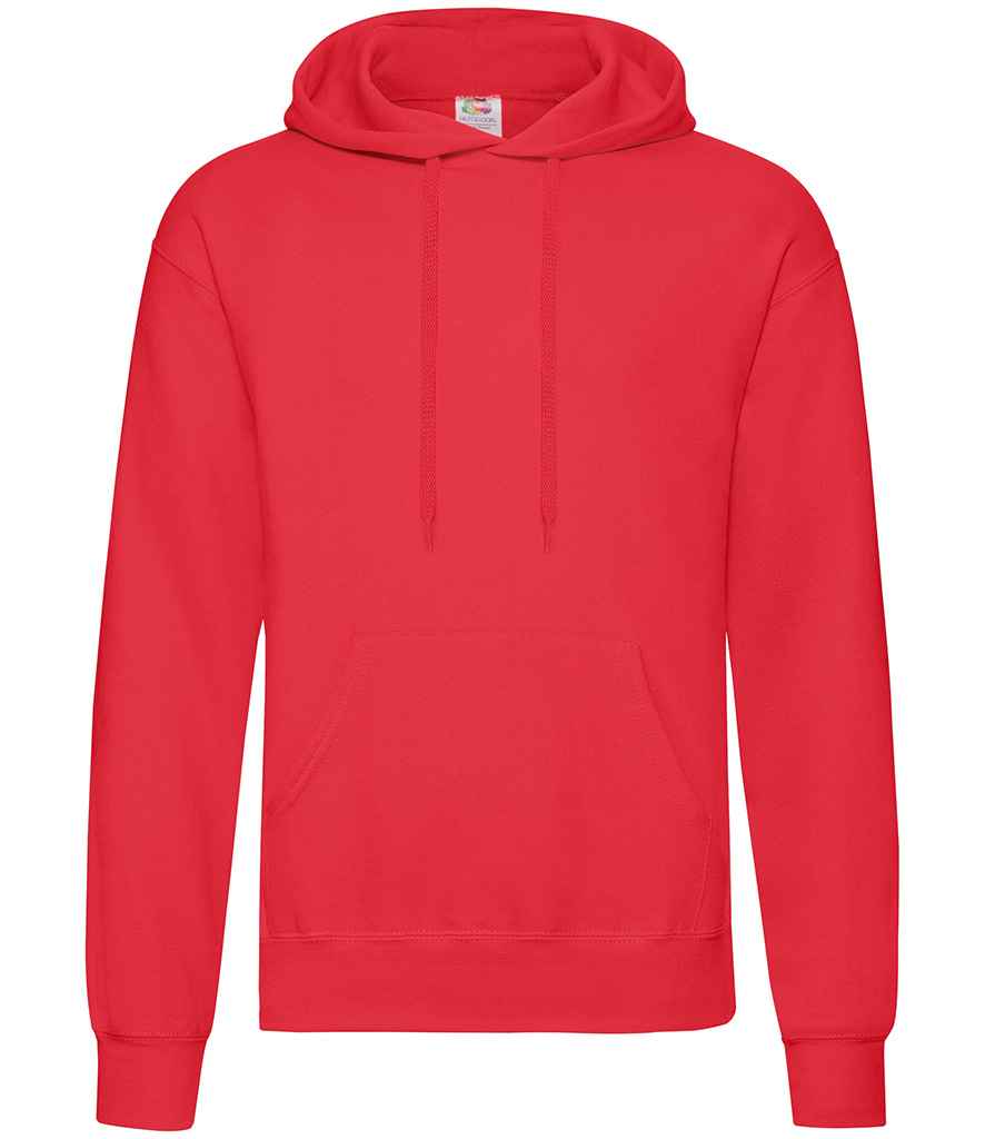 Fruit of the Loom Classic Hooded Sweatshirt - Red (SS14)