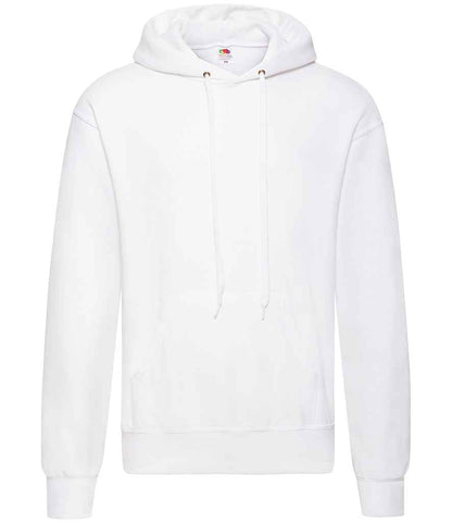 Fruit of the Loom Classic Hooded Sweatshirt - White (SS14)