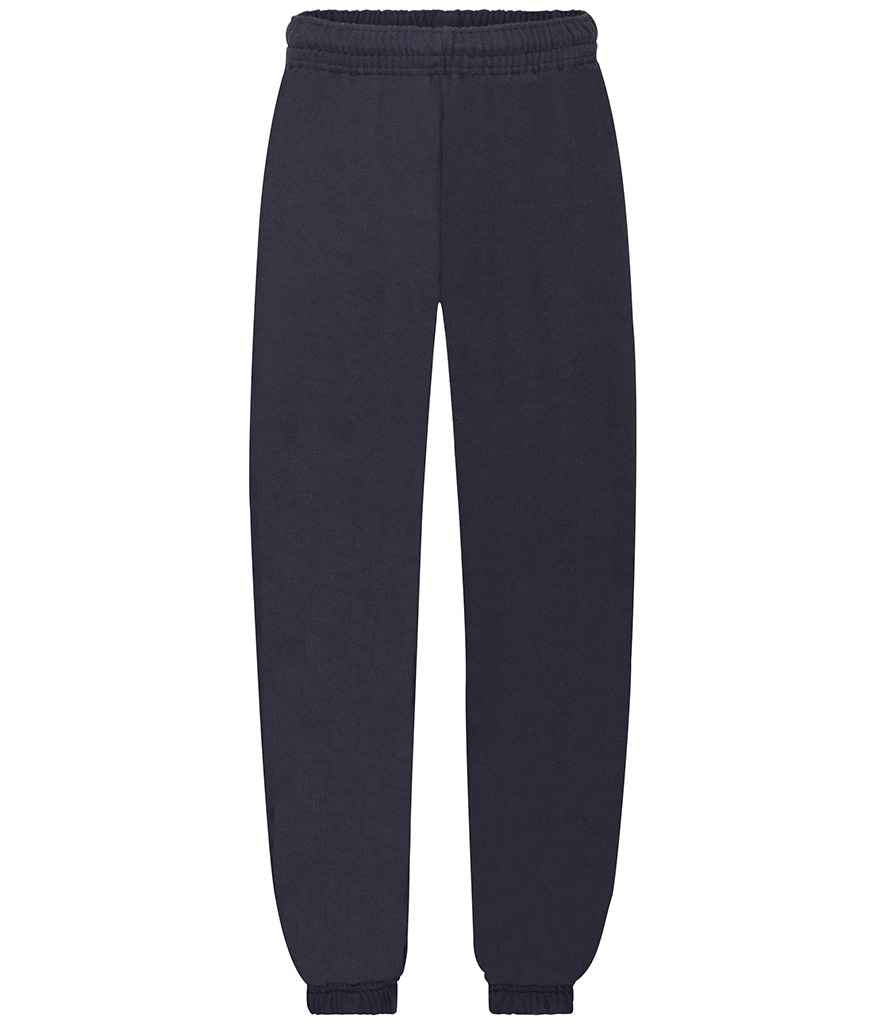 Fruit of the Loom Kids Elasticated Hem Jog Pants - Deep Navy (SS15B)