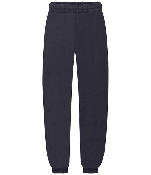 Fruit of the Loom Kids Elasticated Hem Jog Pants - Deep Navy (SS15B)