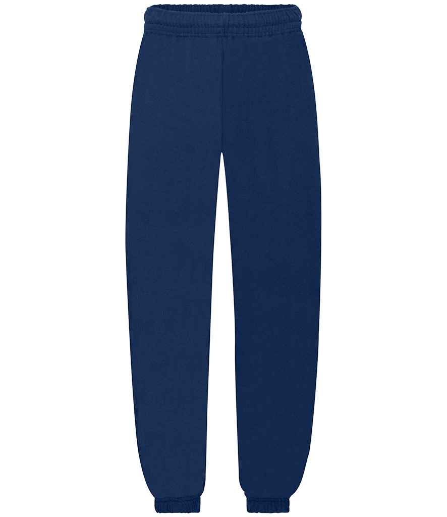 Fruit of the Loom Kids Elasticated Hem Jog Pants - Navy (SS15B)