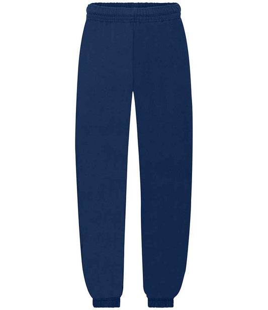 Fruit of the Loom Kids Elasticated Hem Jog Pants - Navy (SS15B)