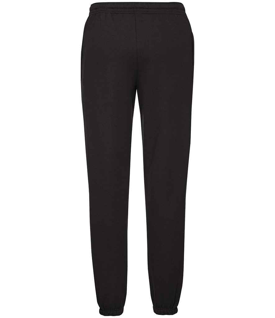 Fruit of the Loom Classic Elasticated Hem Jog Pants - Black (SS15)