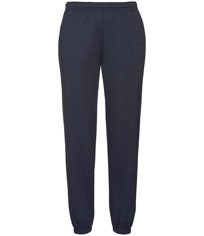 Fruit of the Loom Classic Elasticated Hem Jog Pants - Deep Navy (SS15)
