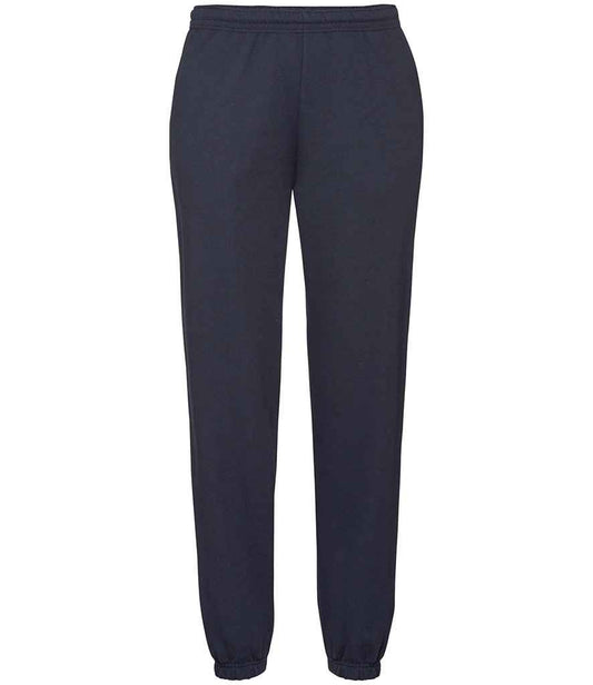 Fruit of the Loom Classic Elasticated Hem Jog Pants - Deep Navy (SS15)