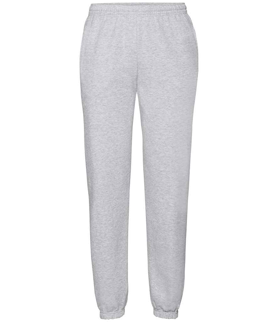 Fruit of the Loom Classic Elasticated Hem Jog Pants - Heather Grey (SS15)