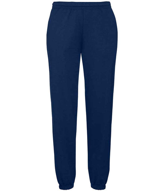 Fruit of the Loom Classic Elasticated Hem Jog Pants - Navy (SS15)