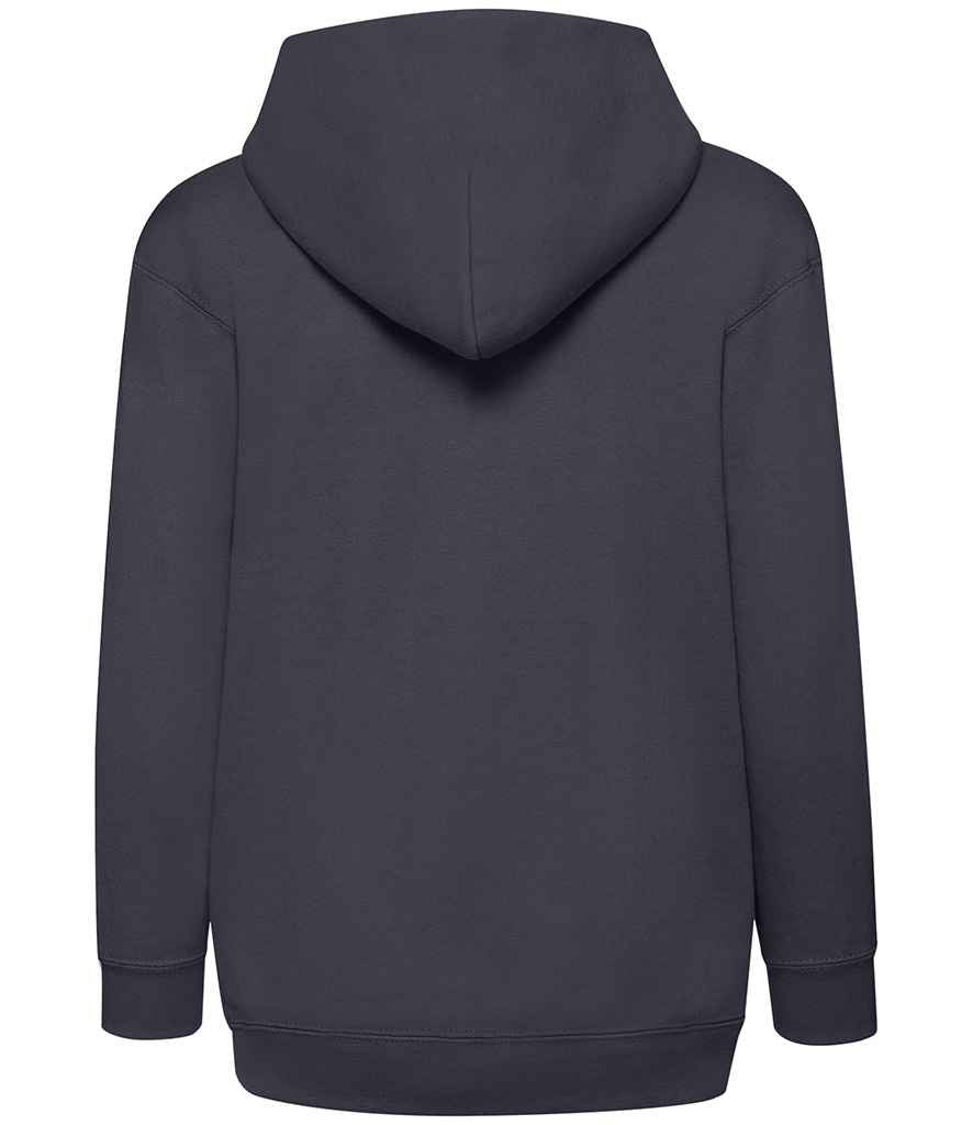 Fruit of the Loom Kids Classic Zip Hooded Sweatshirt - Deep Navy (SS16B)