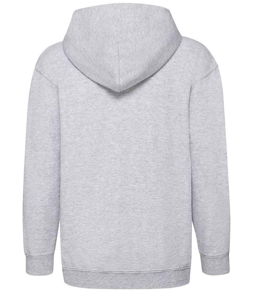 Fruit of the Loom Kids Classic Zip Hooded Sweatshirt - Heather Grey (SS16B)