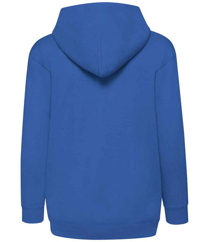 Fruit of the Loom Kids Classic Zip Hooded Sweatshirt - Royal Blue (SS16B)