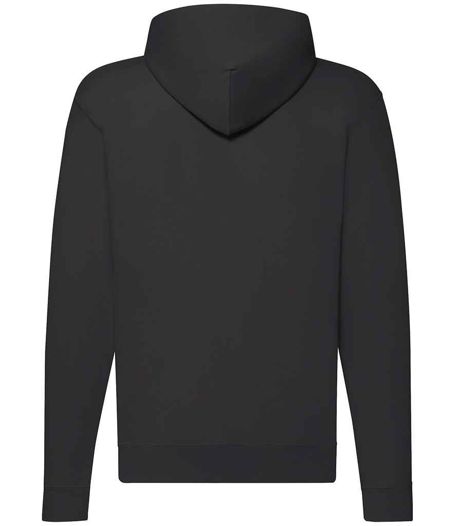 Fruit of the Loom Classic Zip Hooded Sweatshirt - Black (SS16)
